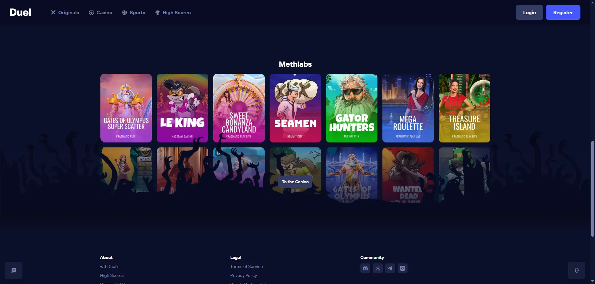 Duel Casino Spieleangebot – Slots und Originals im Test